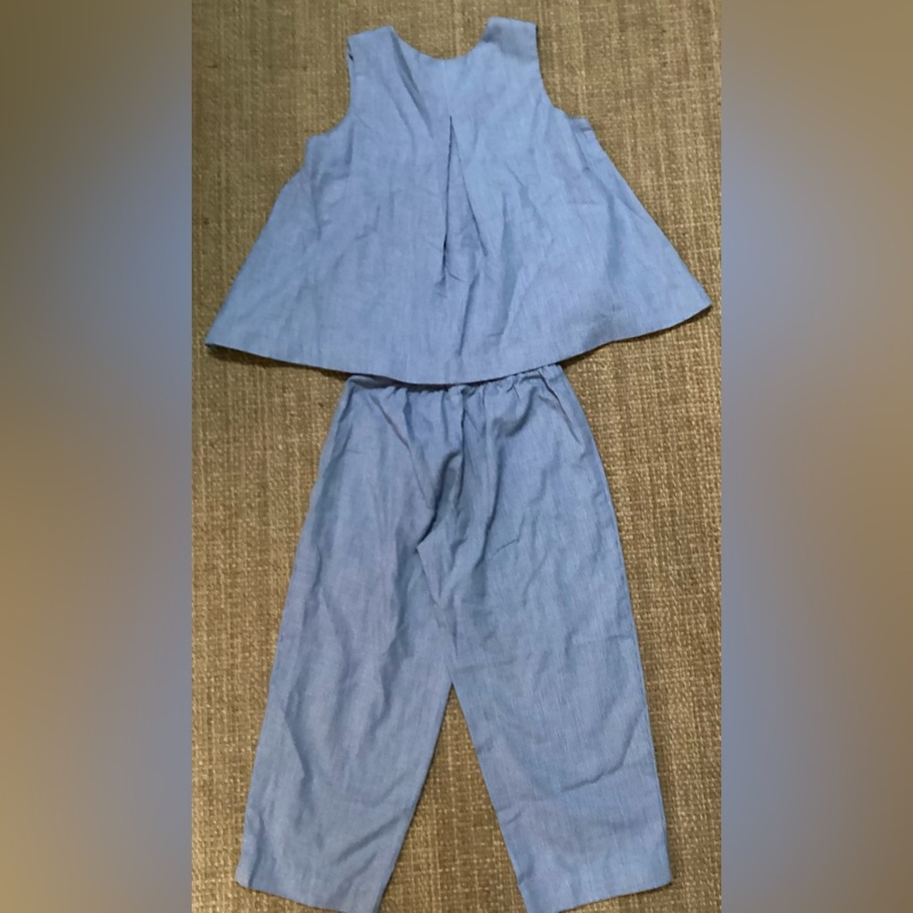 Amanda Remembered Outfit Size 3 Green Gingham 2 piece Boutique - Picture 3 of 5